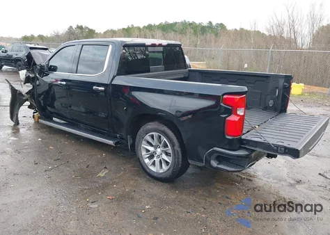 2021 Chevrolet Silverado 1500 4Wd Short Bed High Country z USA, uszkodzony, nr VIN 1GCUYHED5MZ381284